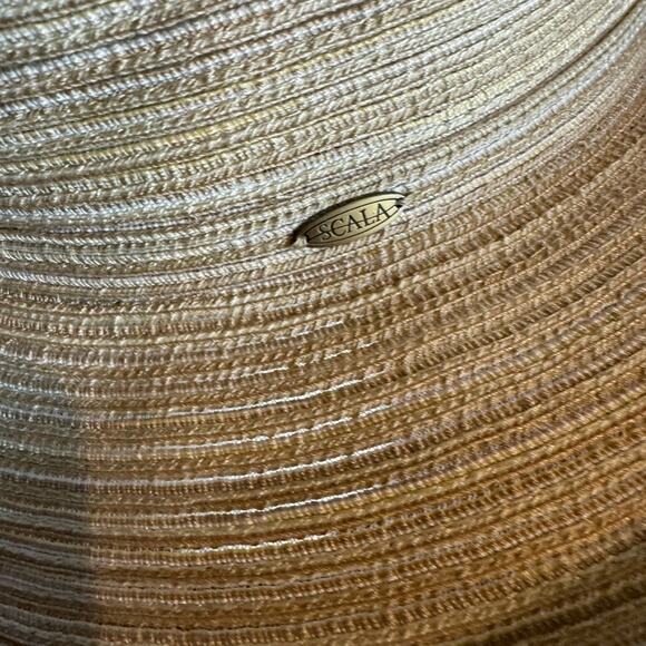 Scala Tan Packable Sun Protection Hat Women's One Size - Picture 11 of 12